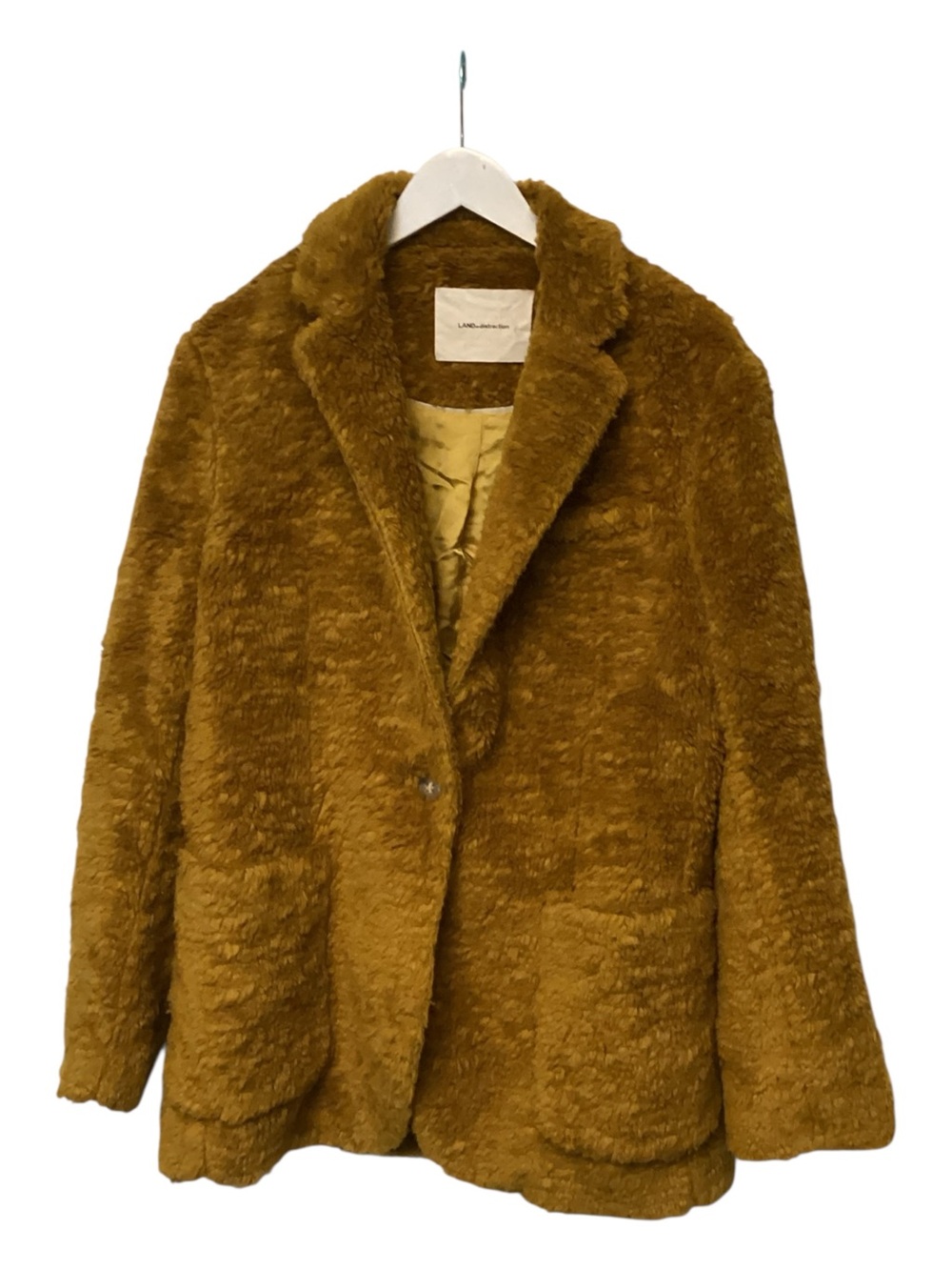 Land Of Distraction Faux Fur Coat
